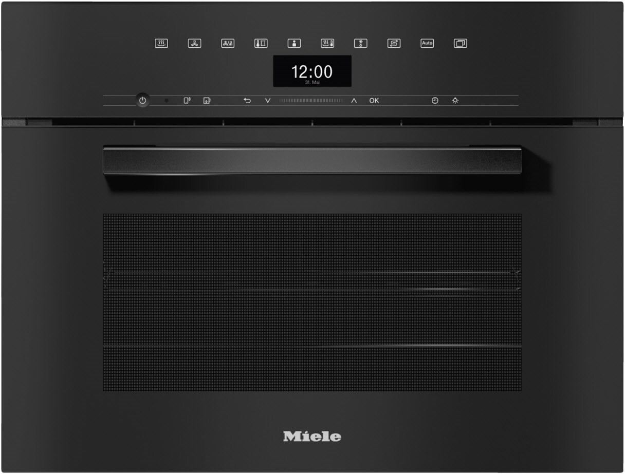 Miele Einbau-Elektro-Backofen mit Dampfgarer DGC 7445 HC Pro (obsidianschwarz)