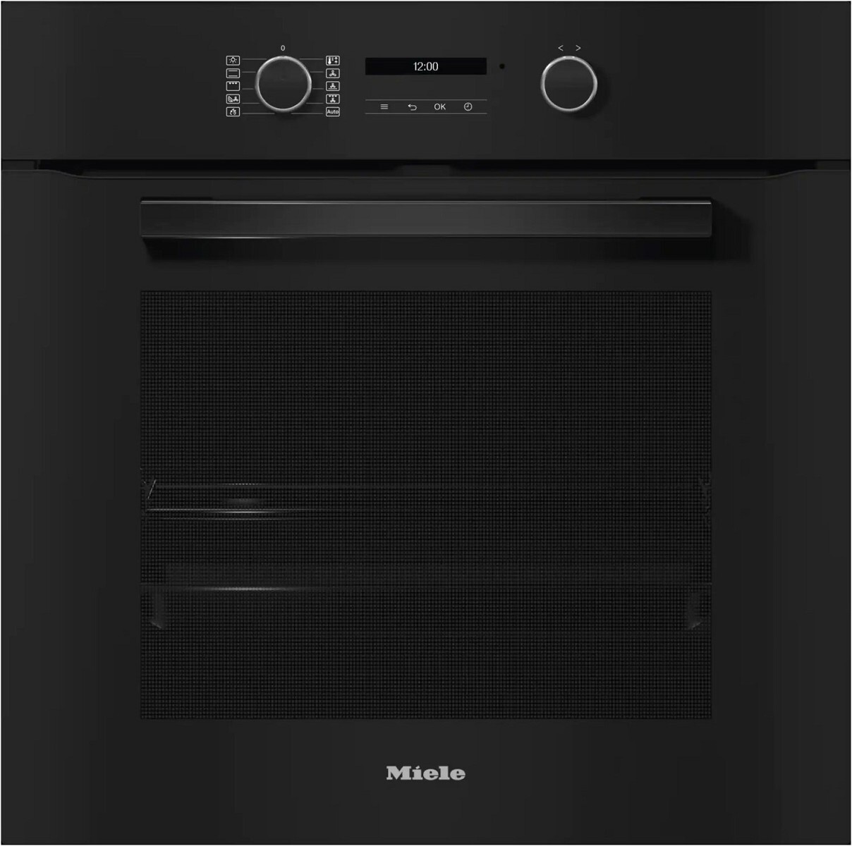 Miele Einbau-Elektro-Backofen H 2861 BP (obsidianschwarz)