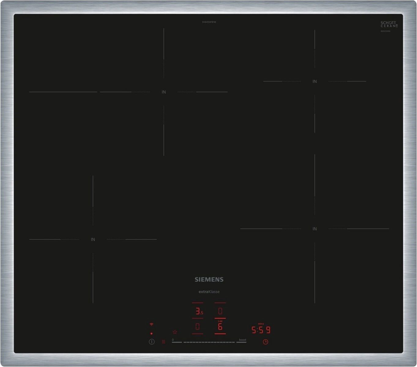 Siemens Autark-Induktionsfeld EH645HFB1M