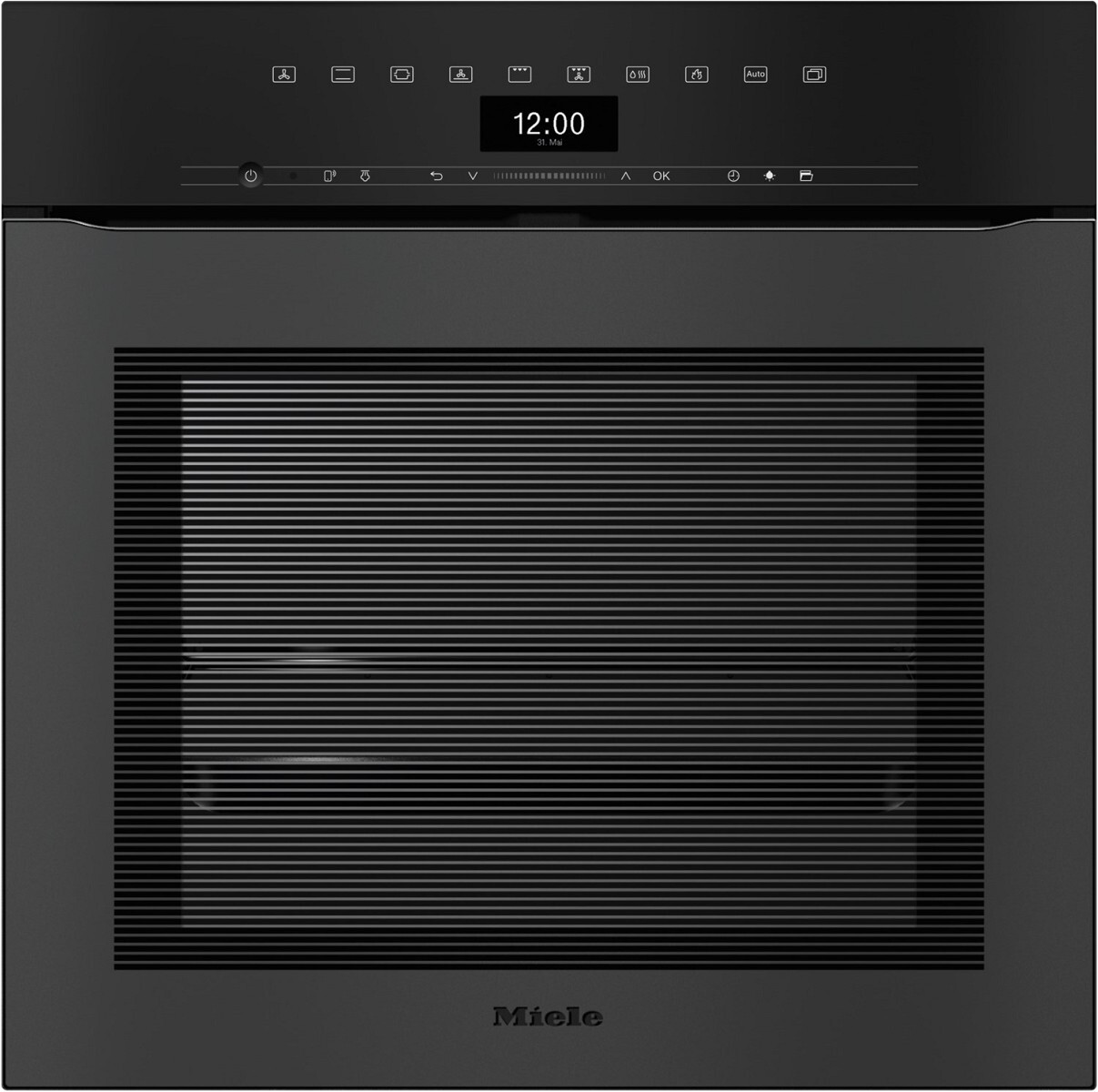 Miele Einbau-Elektro-Backofen H 7464 BPX (Grifflos) 125 Gala Edition (Obsidianschwarz Matt)