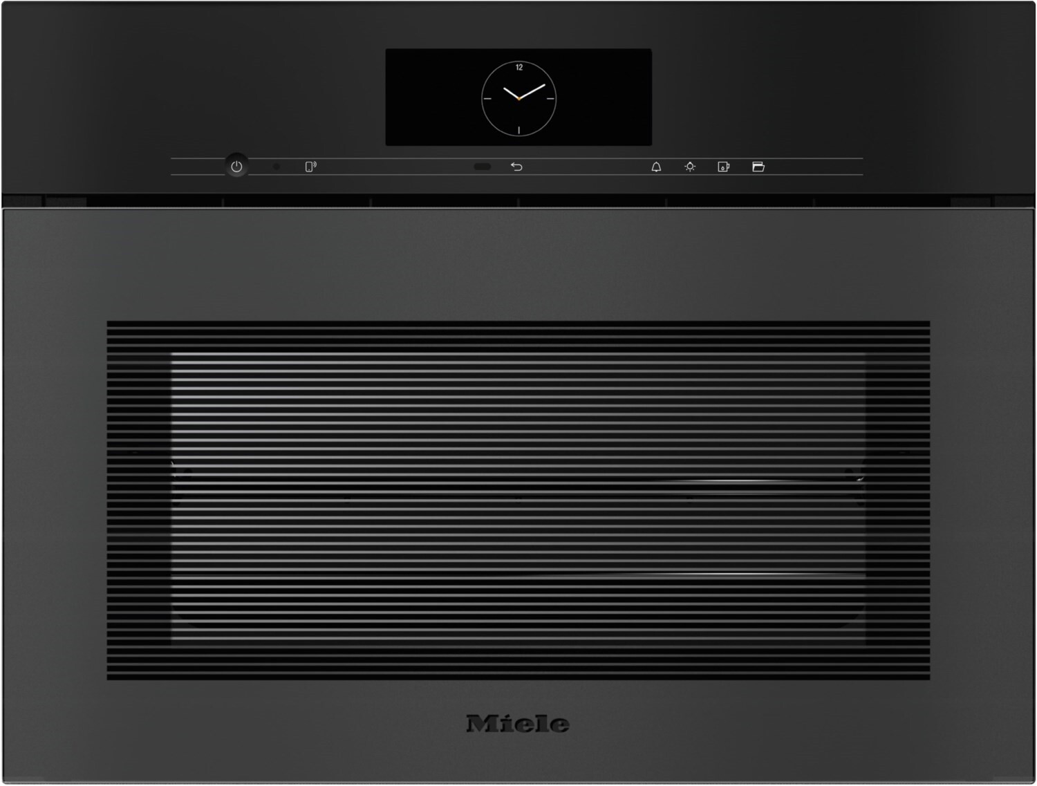 Miele Einbau-Elektro-Backofen mit Dampfgarer DGC 7840 HCX Pro (Grifflos) 125 Gala Edition (Obsidianschwarz Matt)