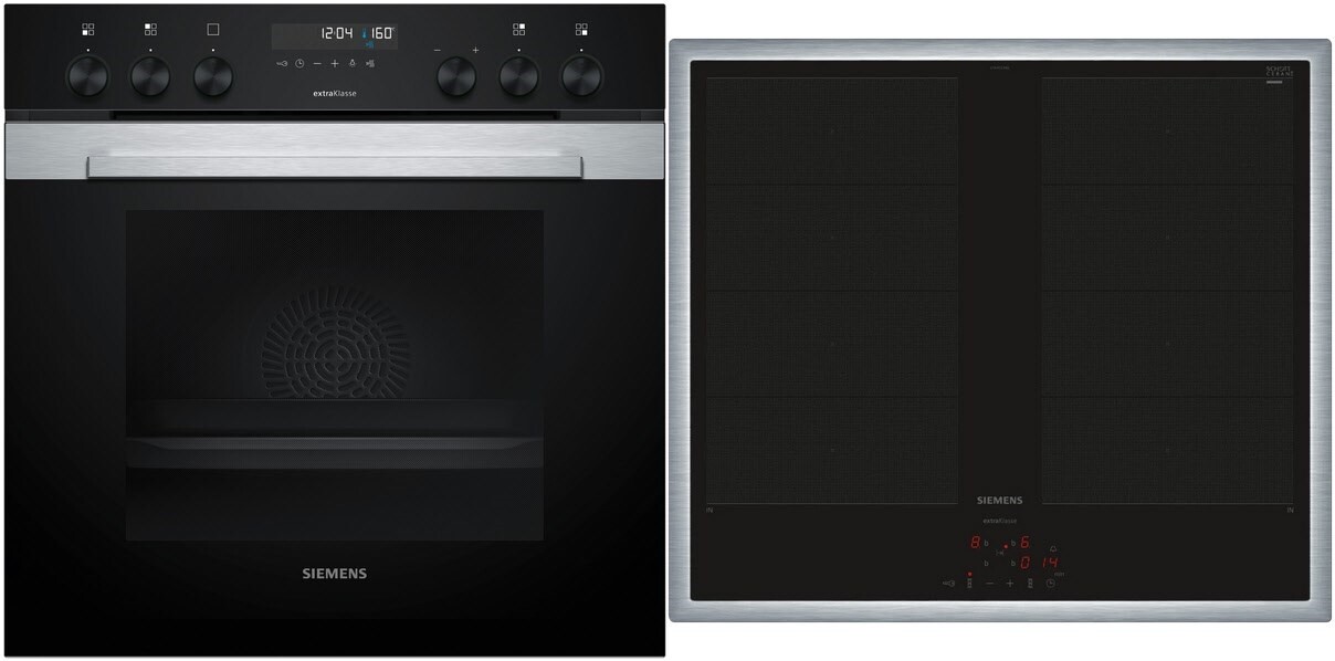 Siemens Geräte-Set MKP3VB64 (HE378HBS4 + EY645CXB6M)